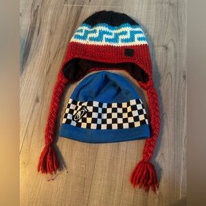 2 Adult Bula Snowboard Hats